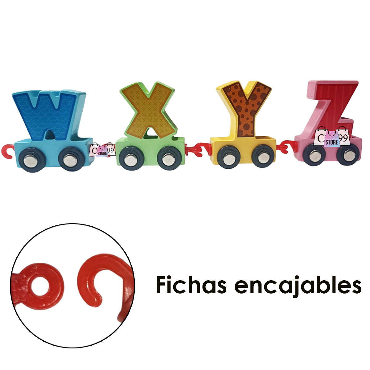 Miniatura 2 de Tren De Letras Abecedario Para Niños